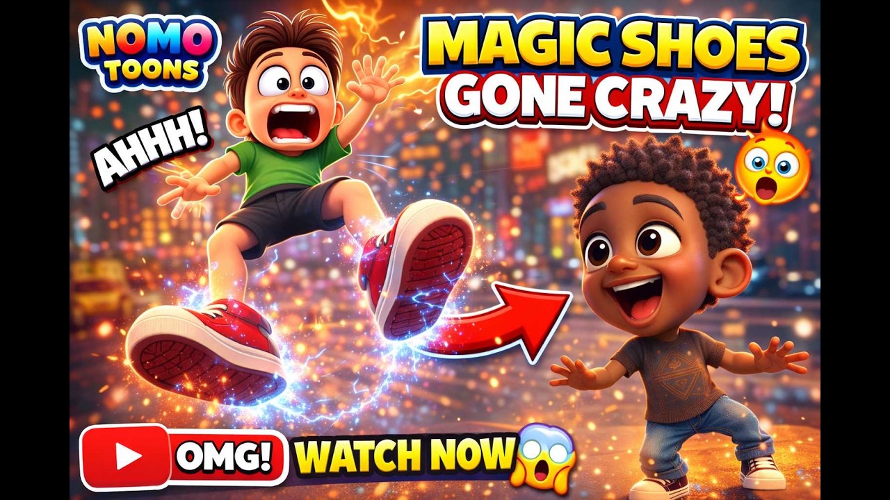 Nomo’s MAGIC SHOES Went CRAZY! 😂👟 (You Won’t Believe This!)‎