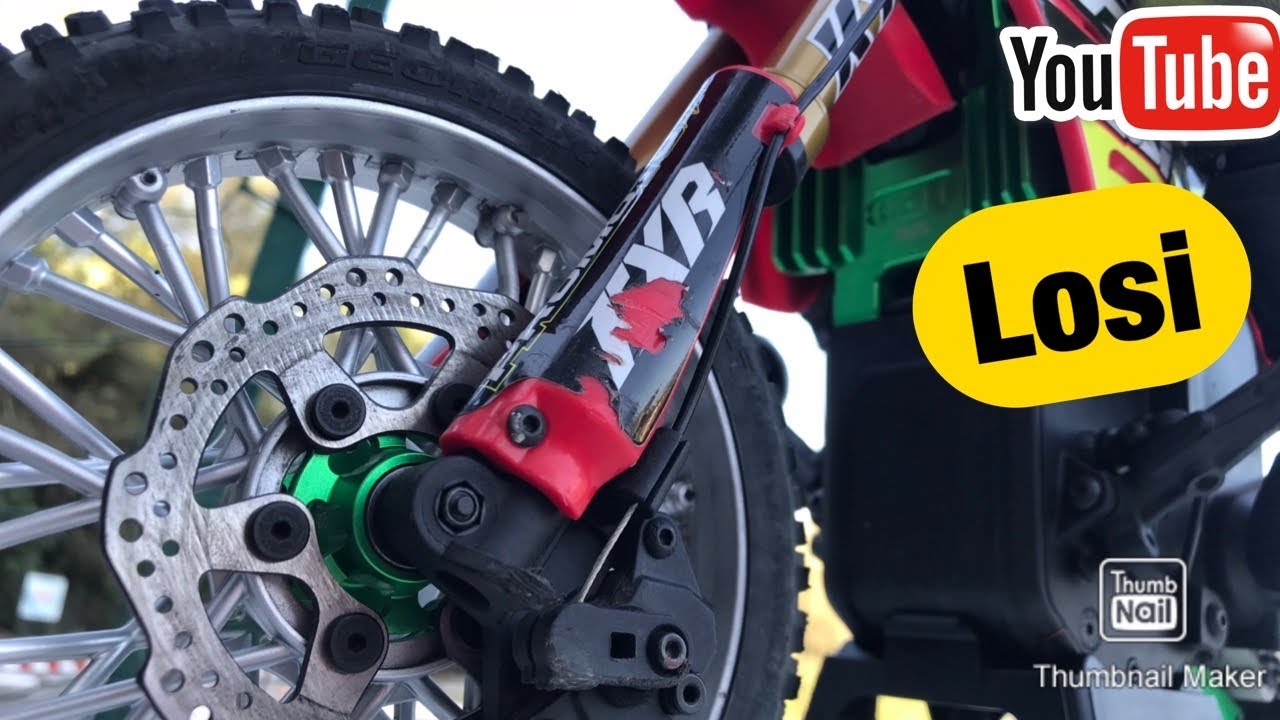 ESSAIS PROMOTO MX LOSI avec LES OPTIONS GPM