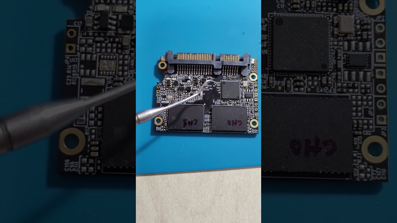Conserto de SSD morto/ssd rom/ssd power suplly #ssd #mptool