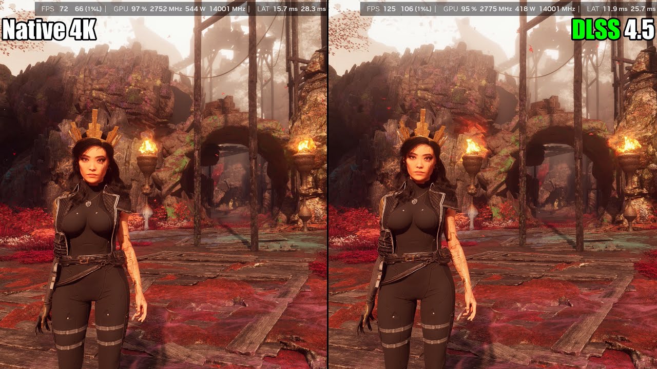 DLSS 4.5 Performance VS Native 4K | Clair Obscur Expedition 33 Epic Settings