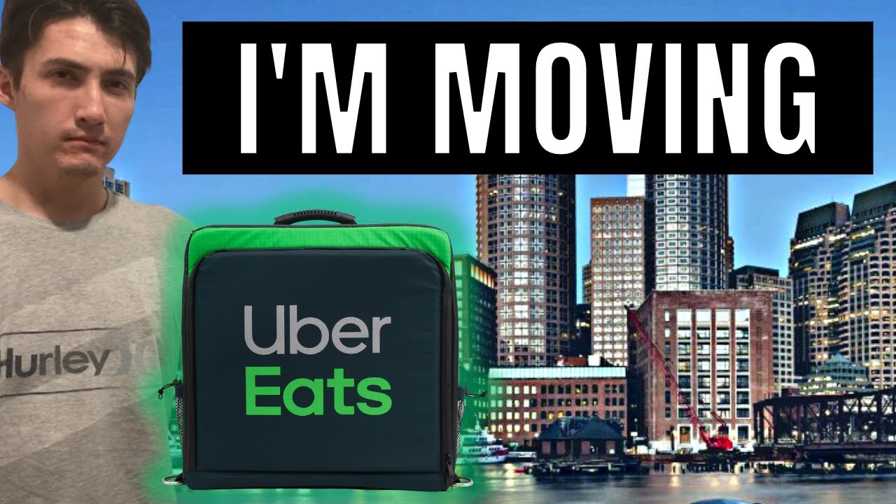 My Final Boston Uber Eats Shift - I'm Moving!