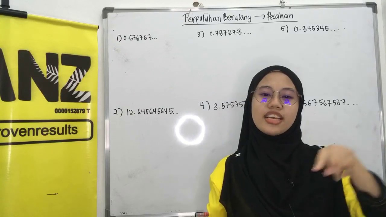 Hukum Surd : Perpuluhan Berulang (Recurring Decimal) KSSM Add Math Form 4 Chapter 4