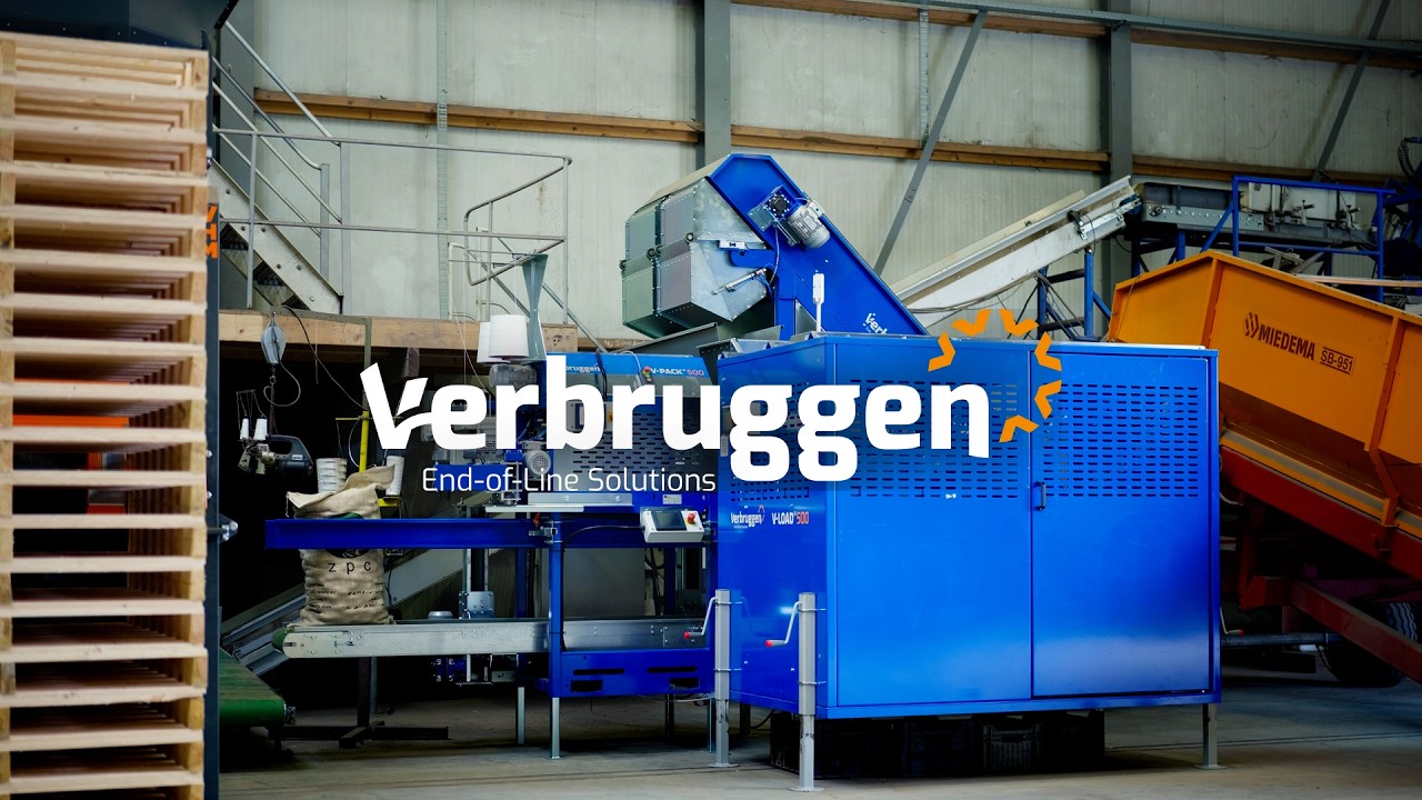 End-of-Line Installation for Bagged Potatoes | V-Weigh, V-Pack & V-Load in Creil