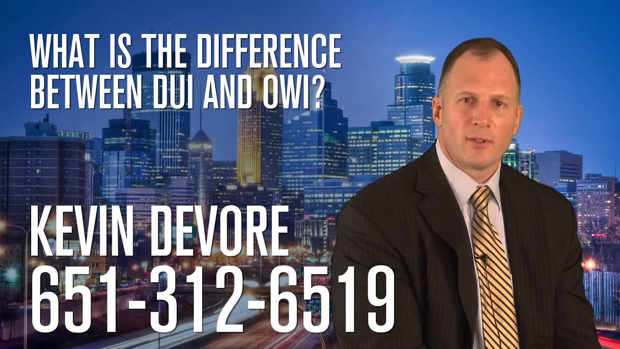 What is the difference between DUI and OWI?