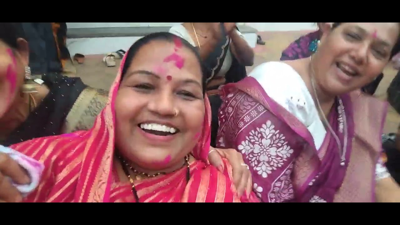 होली ♥️♥️♥️ मिलन समारोह महिला मंडल मोर्चा सिहोरा ♥️♥️♥️ 