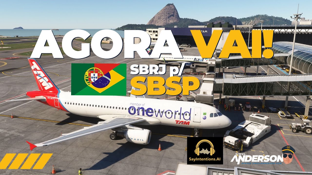 TAM 3313 FINALMENTE DECOLA. Fonia em Português no SayIntentions.AI 🤖✈️🔰
