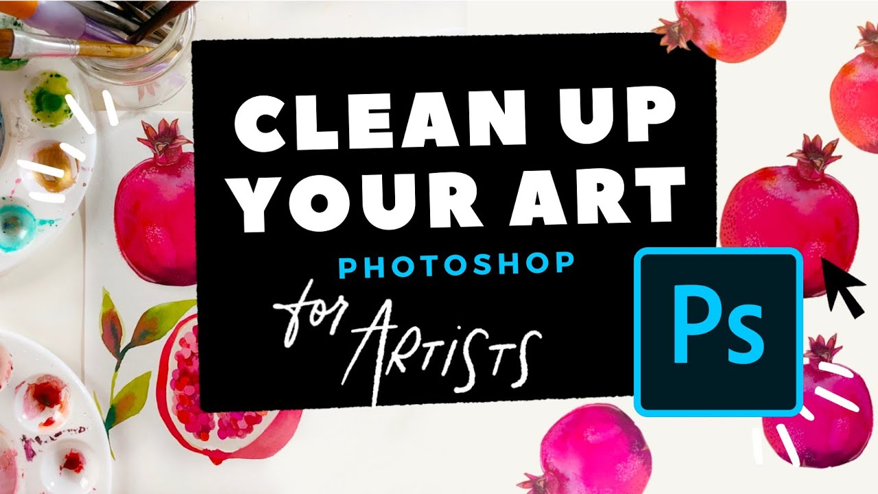 How to Clean Up Your Art in Photoshop