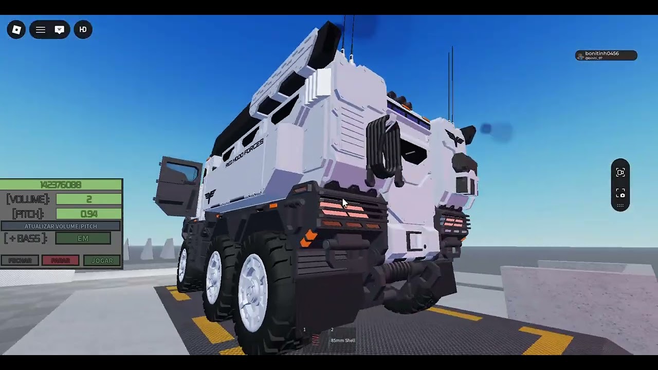 ligando todos os tanques de guerra no roblox (e o carro blindado tbm)