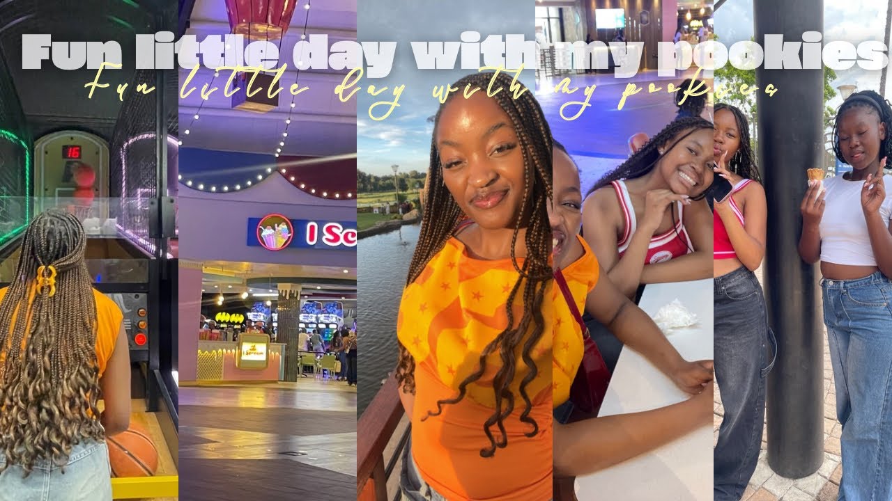 a day in my life| games, family, bowling, emerald | fun little day with my pookies