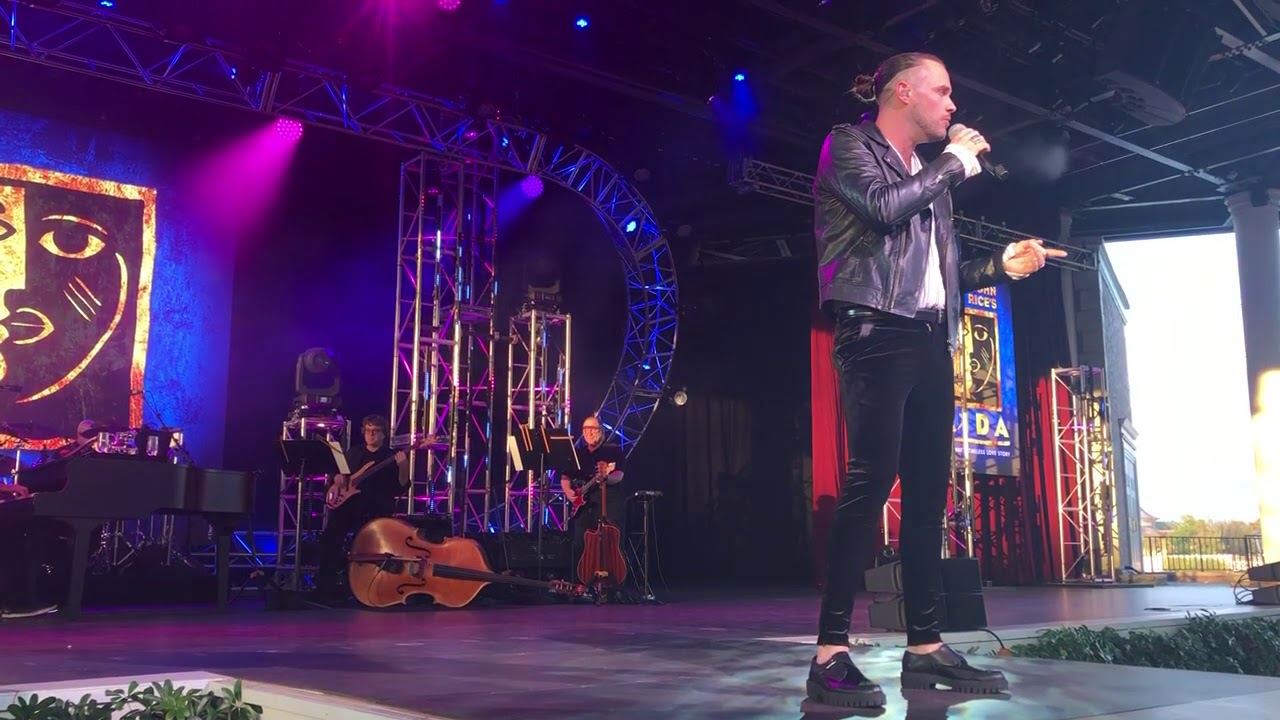 Josh Strickland Performing 