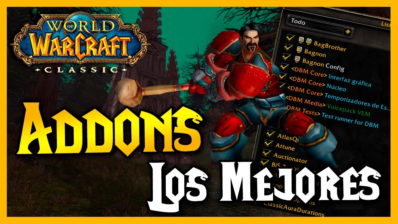 🔥 MI PACK DE ADDONS 🔥 Los MEJORES para WoW CLASSIC