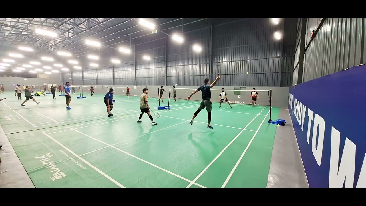 Badminton Blaster 1st Quater 2026 Cup Knockout Match || Ashwin & Prasanna Vs Jayant & Sunil G 