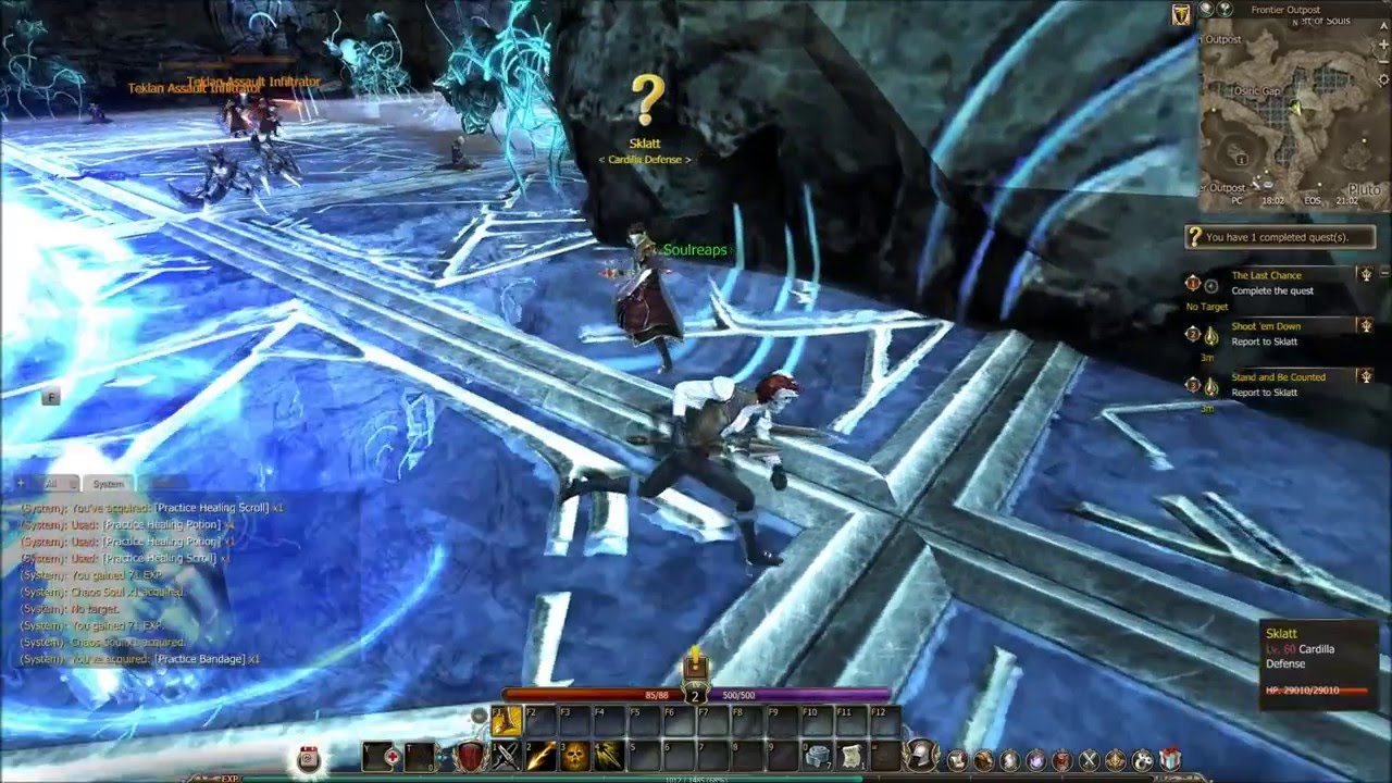 EOS gameplay