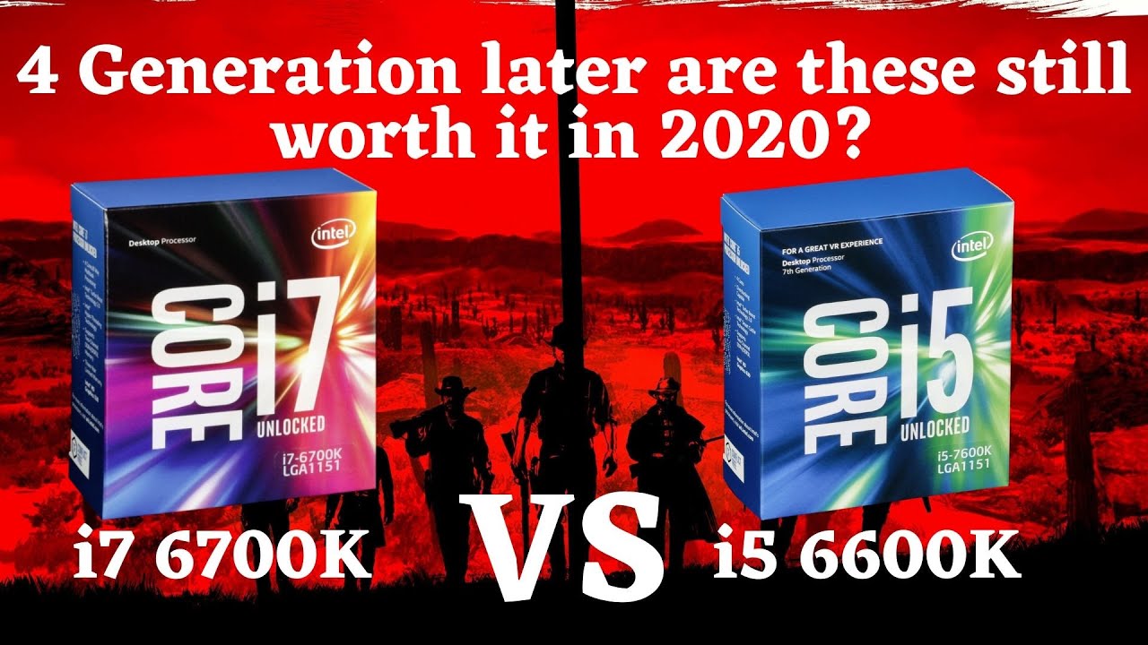 i7 6700K vs i5 6600K - Still worth it in 2020 ? (Benchmark - 15 Games)
