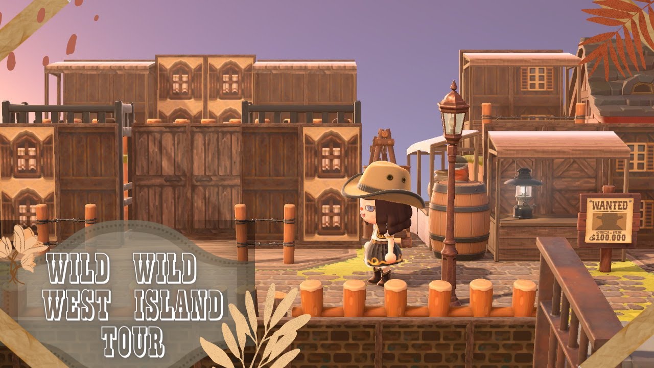 A WILD WILD WEST ISLAND?! | Island Tour Tuesday // Animal Crossing: New Horizons