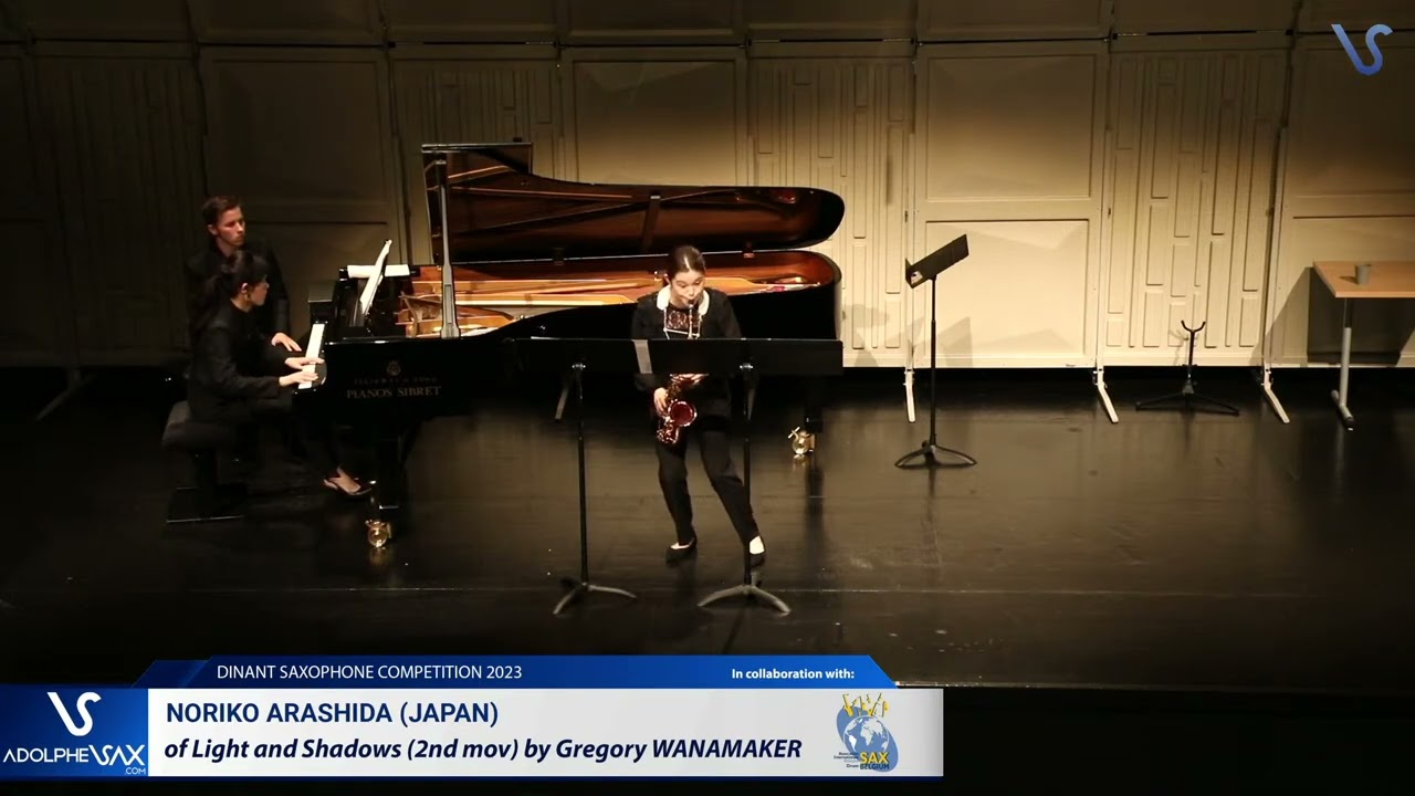 Noriko ARASHIDA (Japan) plays Of light and shadows by G. WANAMAKER