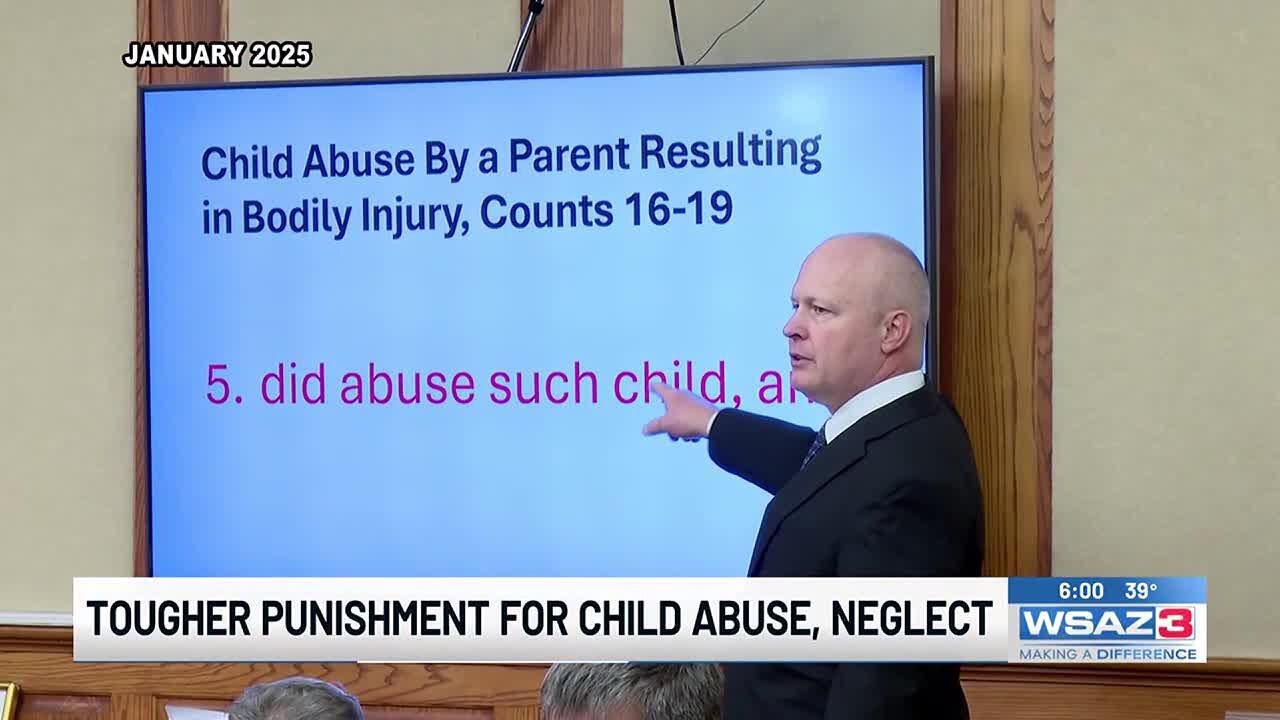 Exploring tougher punishment for child abuse, neglect