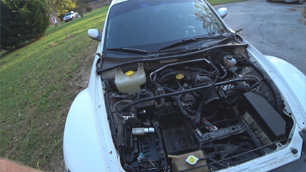 RX8 Starting Engine and Transmission Removal
