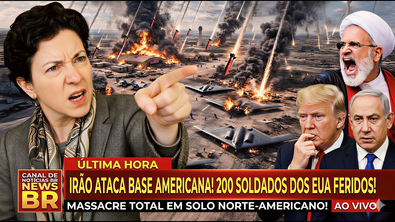Vinte soldados americanos ficaram feridos em ataques iranianos a importantes instalações militares..
