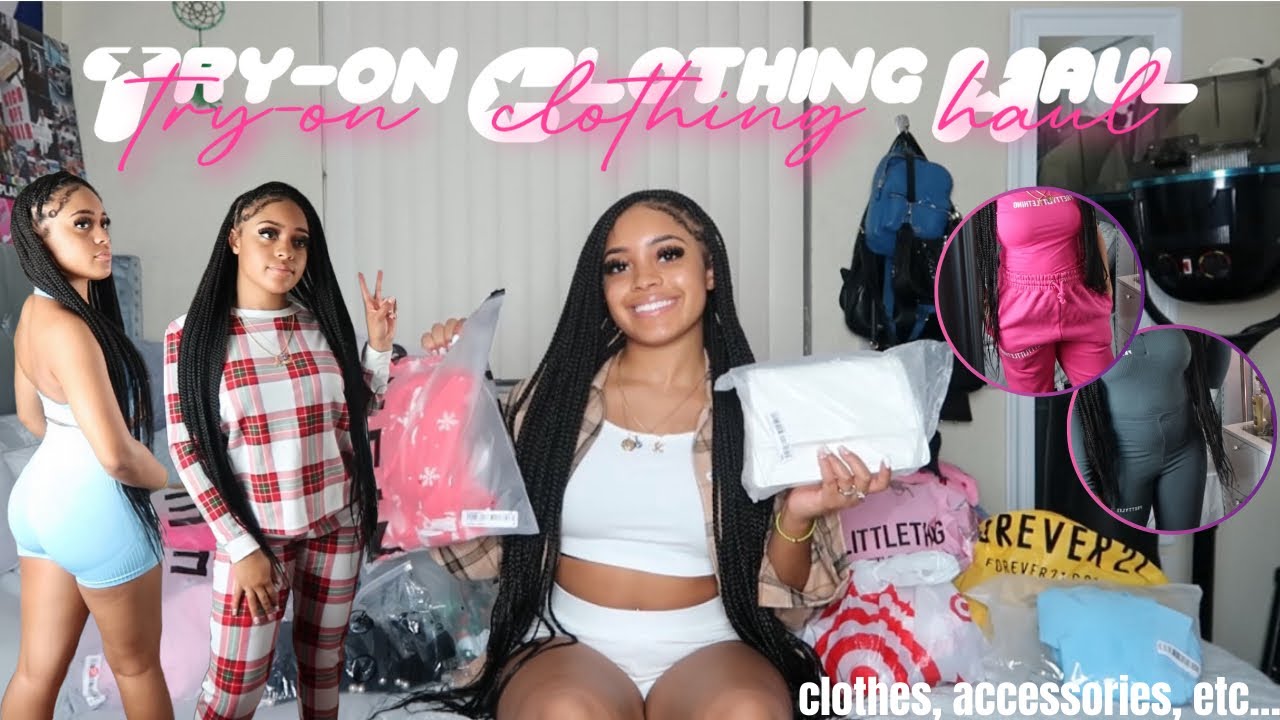 *HUGE* CLOTHING TRY-ON HAUL l SHEIN, PLT, NIKE, ECT...