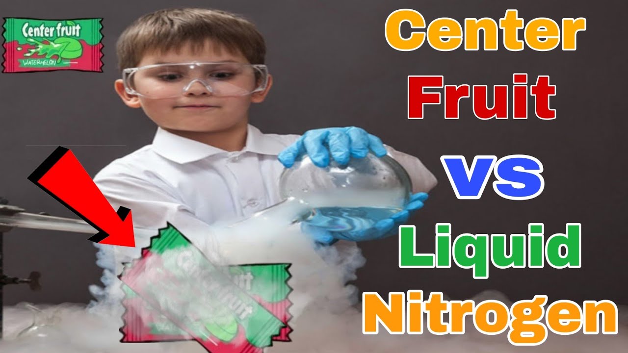 Liquid Nitrogen And Center Fruit Experiment | Amazing Experiment | Centre fresh Experiment |Nitrogen