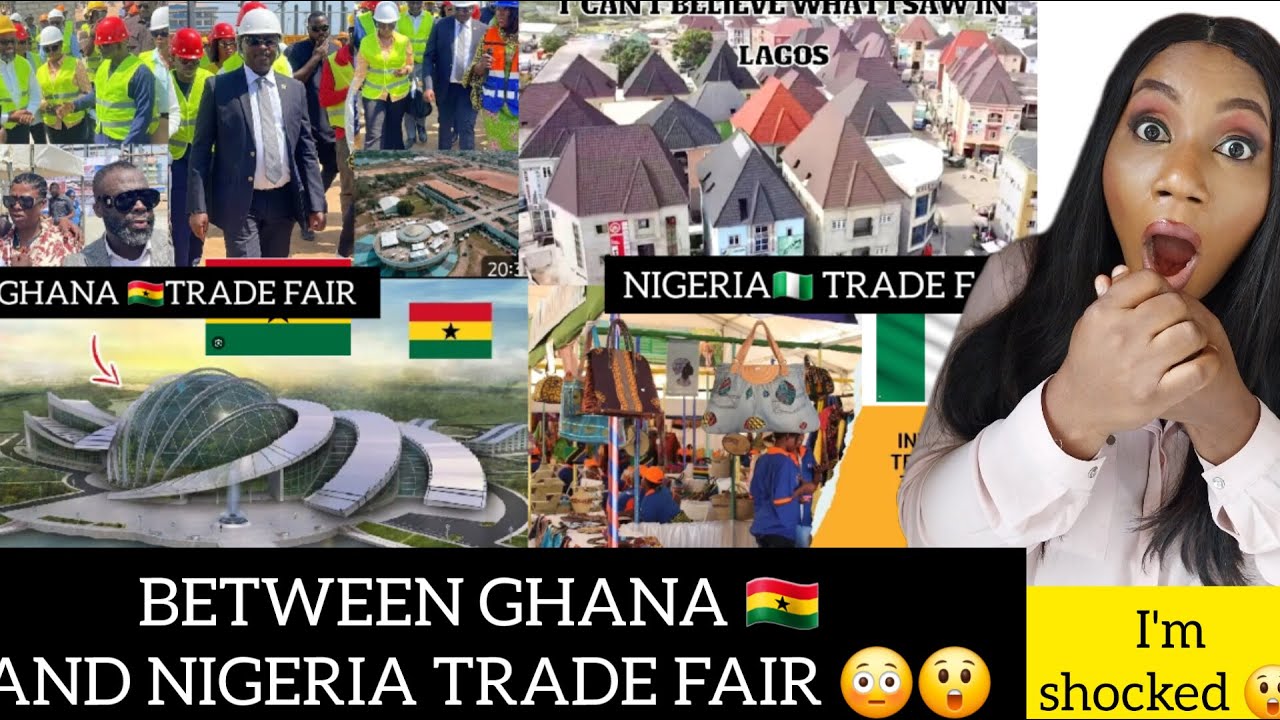 GHANA'S VICE PRESIDENT INSPECTS🇬🇭WORLD 🌎CLASS TRADE FAIR CENTRE.😳😲