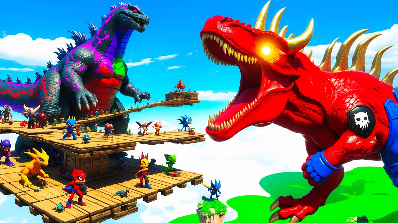 Long Slide Game With Cow Elephant Gorilla Hippopotamus Tiger - 3d Animal Game - Funny 3d Animals