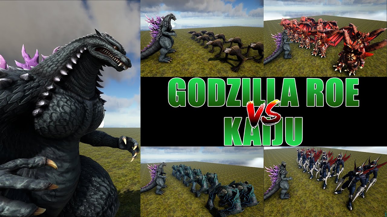 GODZILLA ROE vs. KAIJU - The Ultimate Monster War!