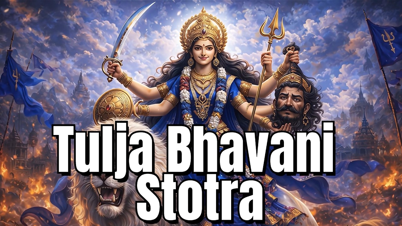 Tulja Bhavani Stotra | Powerful Prayer of Maa Tulja Bhavani | Divine Blessings & Protection 🌺