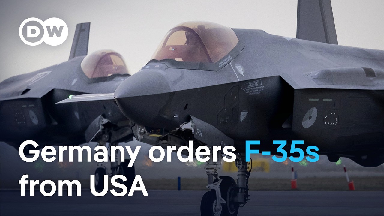Germany's military makeover: First F-35 fighter jet delivered | DW News