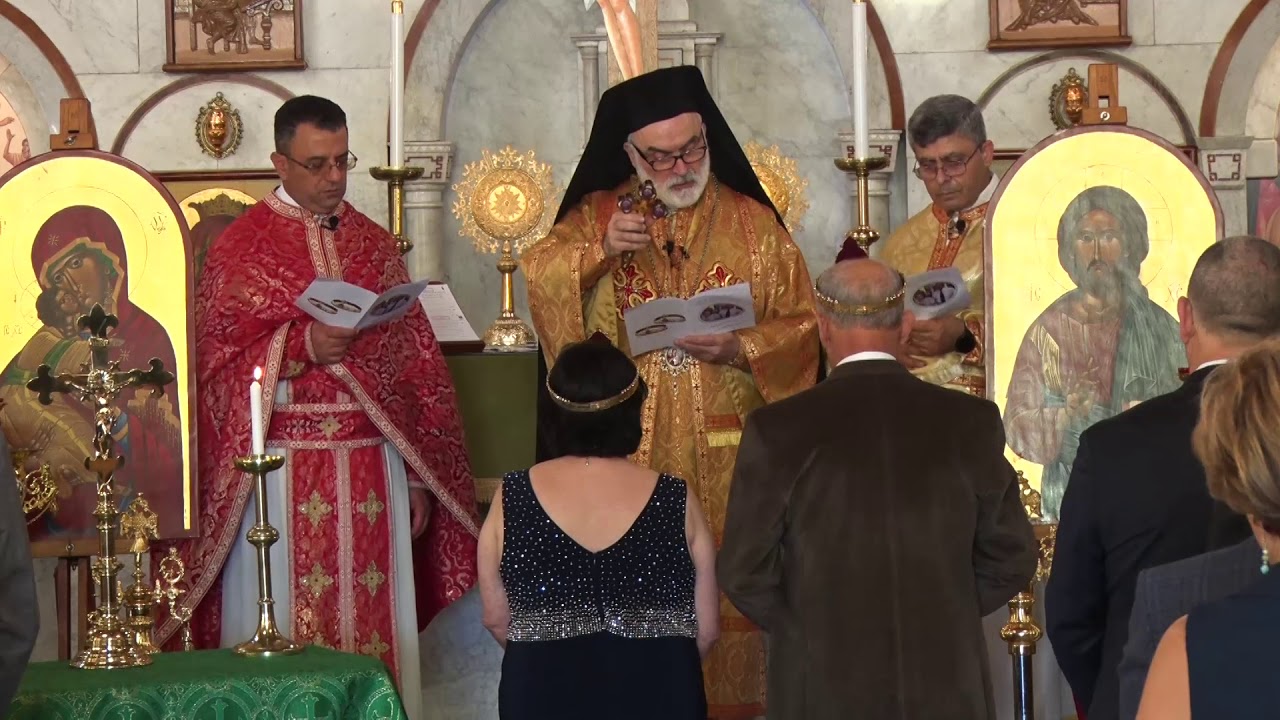Mass from St Michael’s Melkite Catholic Cathedral Sydney Australia with HE Bishop Rabbat 22 Nov 2020