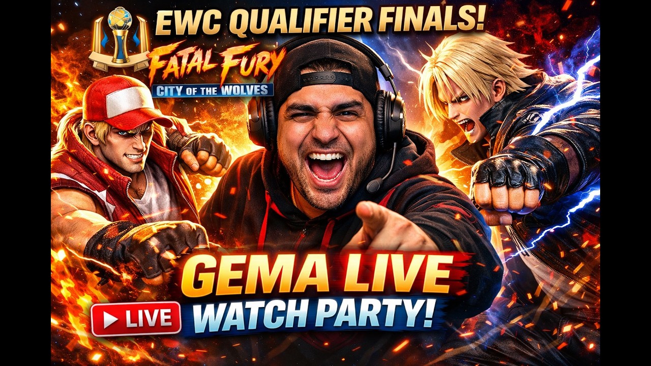 EWC Qualifier Finals Watch Party 🔥 Gema LIVE | Fatal Fury City of the Wolves