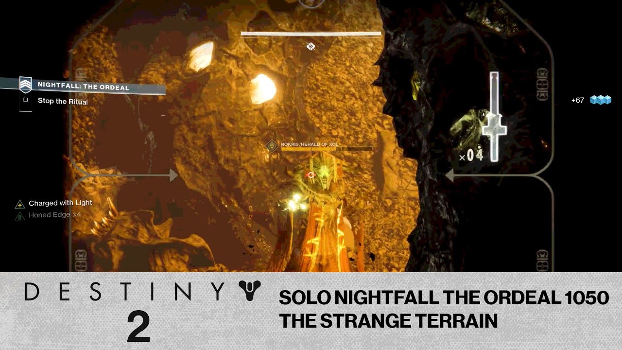Solo Nightfall The Ordeal 1050 The Strange Terrain | Destiny 2 Season of Arrivals