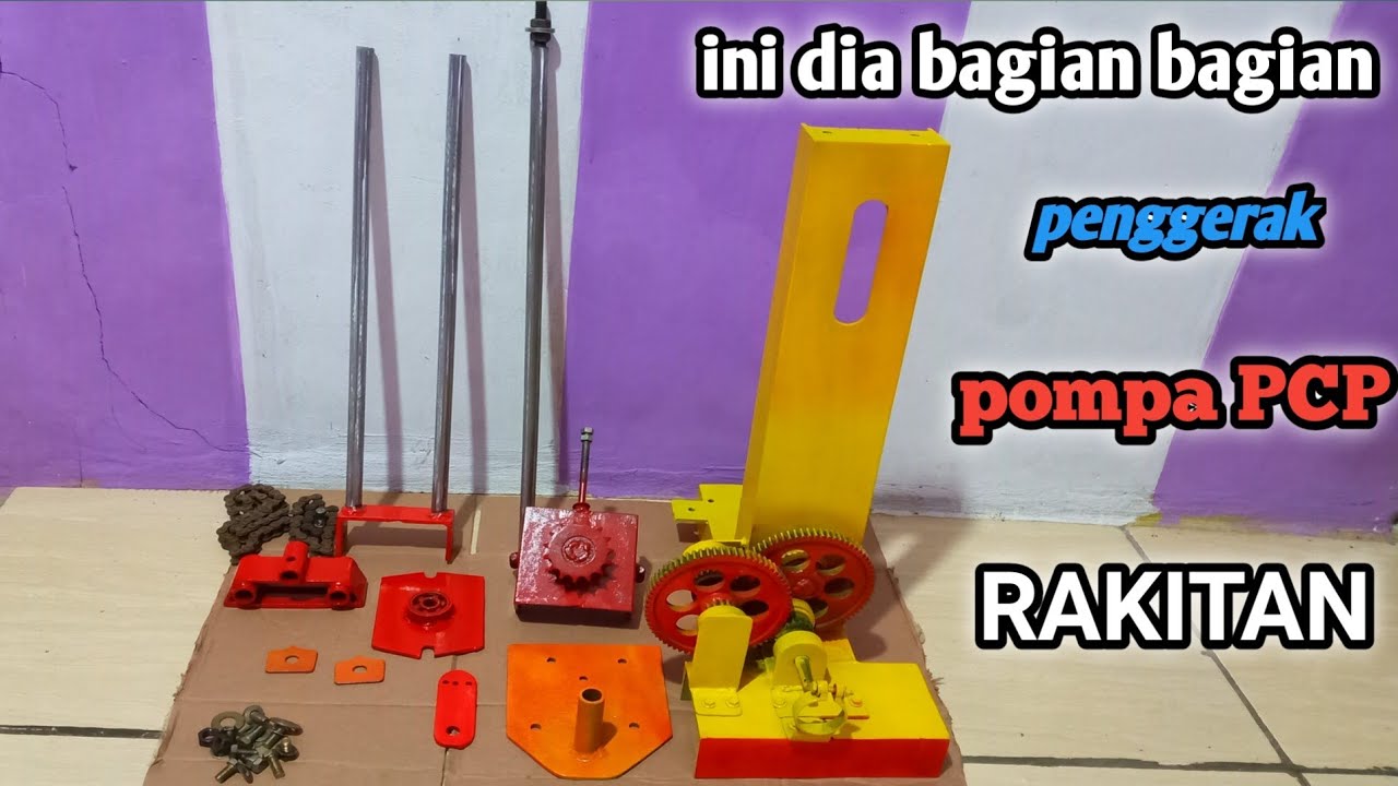 REVIEW penggerak // POMPA PCP. rakitan