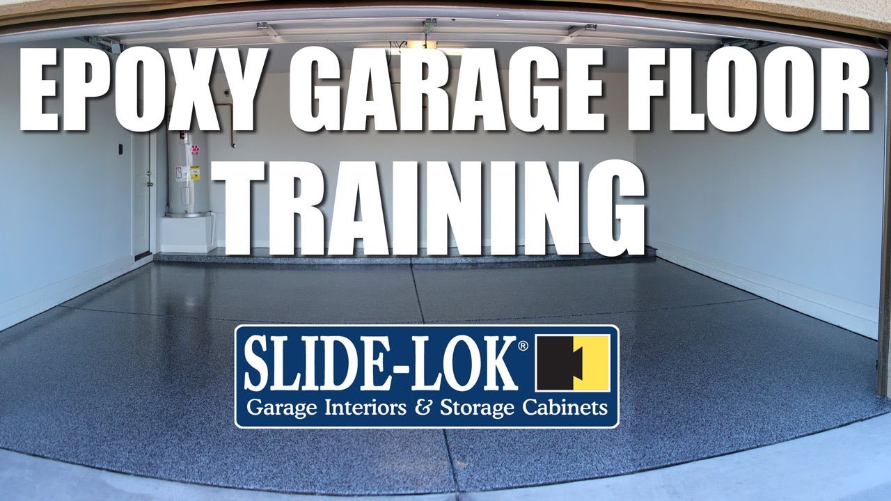 Waterborne Epoxy Garage Floor Training Video | Slide-Lok Garage Interiors