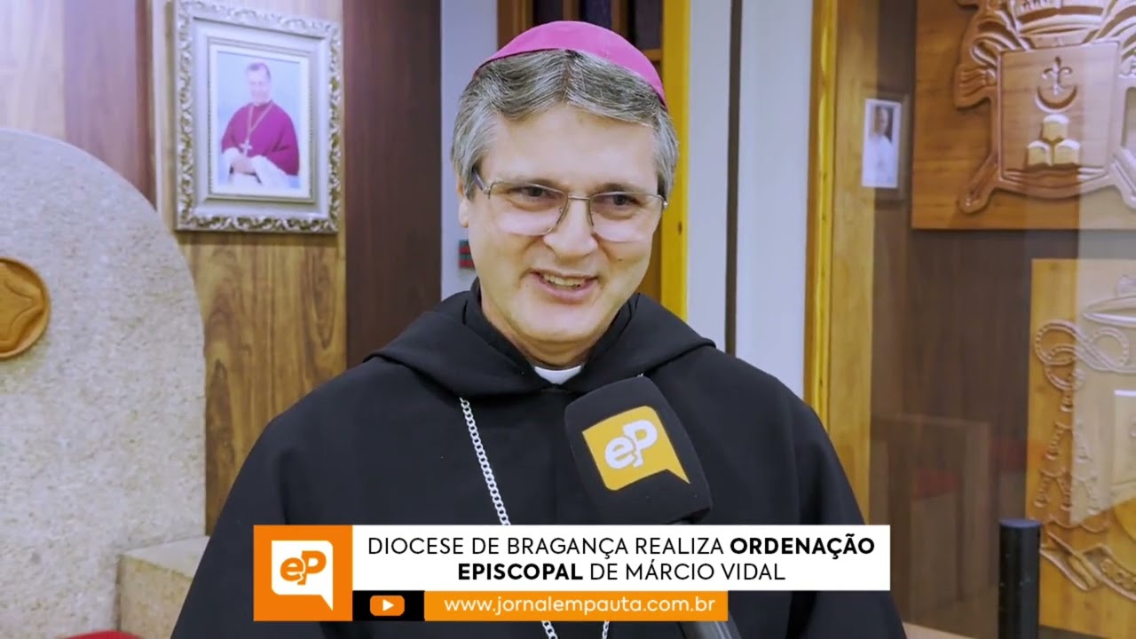 DIOCESE DE BRAGANÇA PAULISTA REALIZA ORDENAÇÃO EPISCOPAL DE MÁRCIO VIDAL