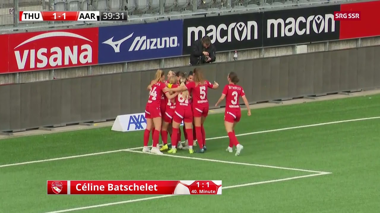 19.10.2025 FC Thun - FC Aarau Frauen