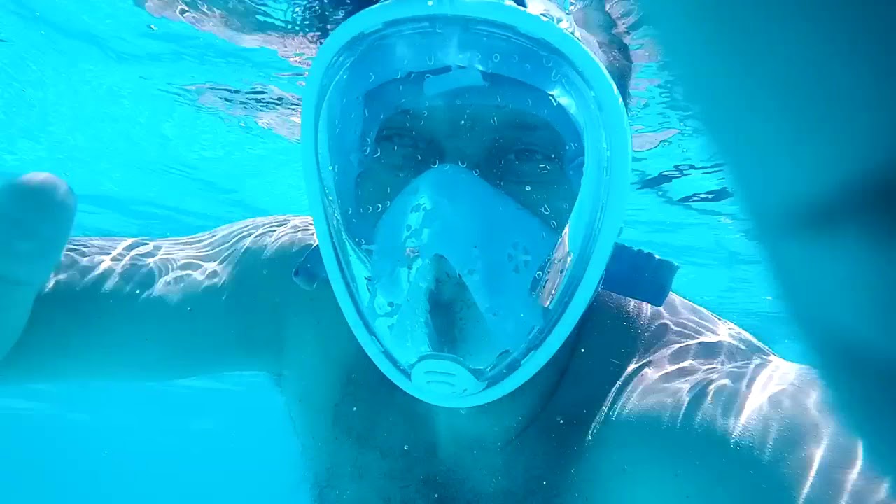 Doogee S68 Pro Smartphone Underwater Video Sample @ Hotel Club Tismana Pool - Jupiter