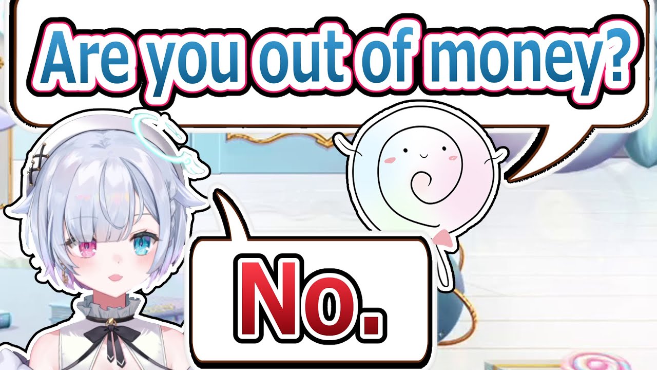 Nazuna is saving money because she has no money/お金がないので節約してるなずな[AmemiyaNazuna/Clip][飴宮なずな/切り抜き]