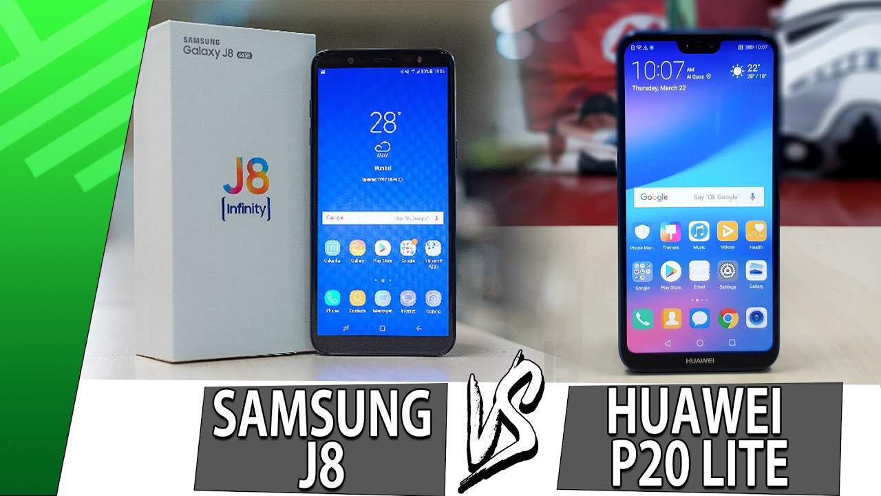 Samsung J8 VS Huawei P20 Lite | Enfrentamiento | Review | Unboxing