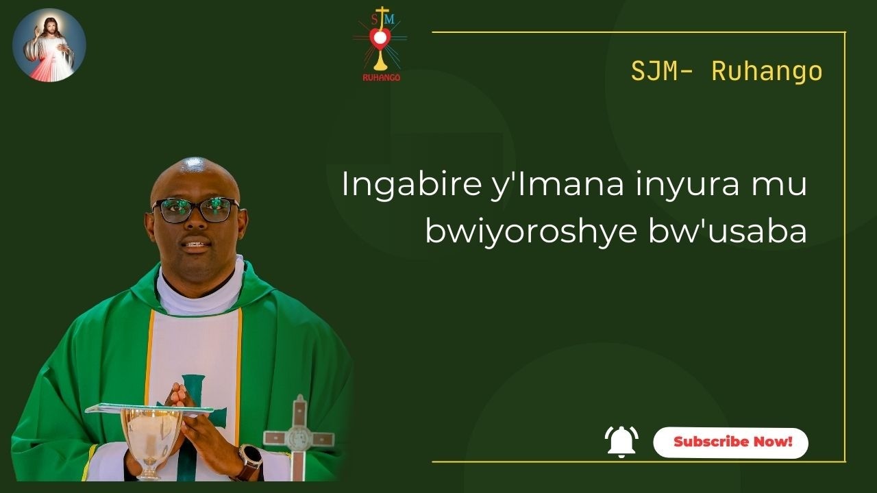 Ingabire y'Imana inyura mu bwiyoroshye bw'usaba