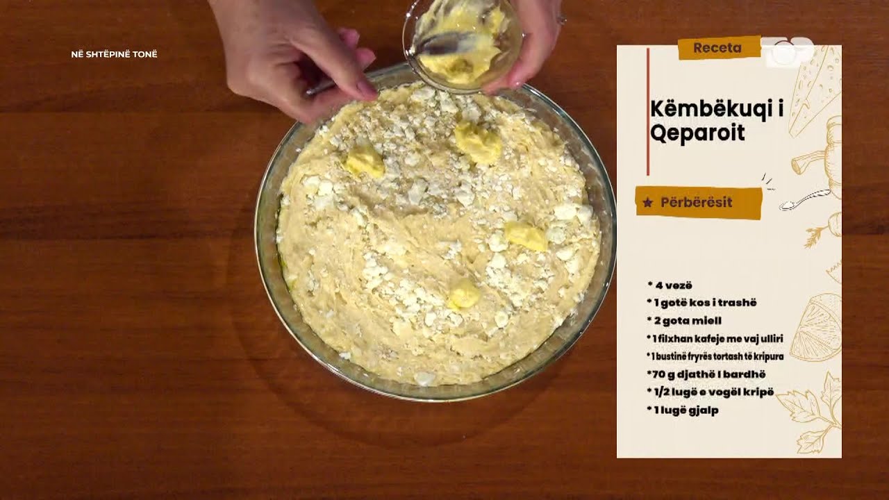 Si të gatuani recetën tradicionale “Këmbëkuqi i Qeparoit” - Në Shtëpinë Tonë