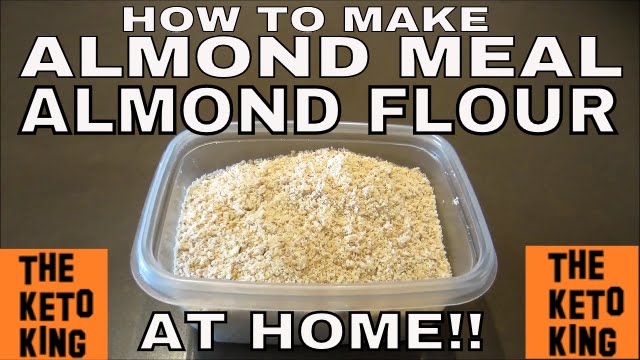 How to make Almond Meal at home / How to make Almond Flour at home - quick and easy