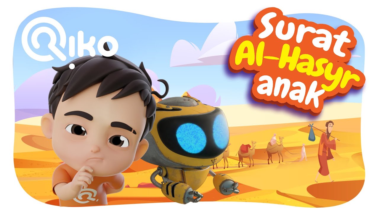 Murottal Anak Surat Al Hasyr - Riko The Series (Qur'an Recitation for Kids)