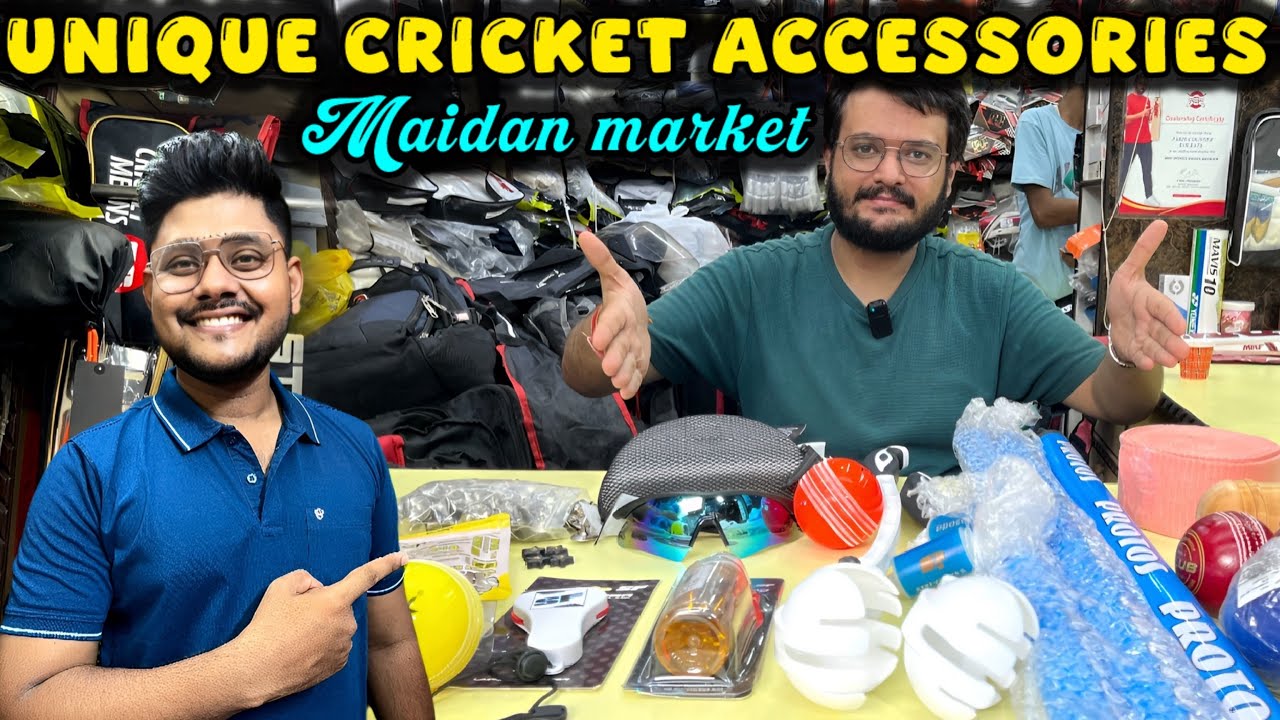 Kolkata Cricket Market | Cricket Accessories Collection | Maidan Market Kolkata