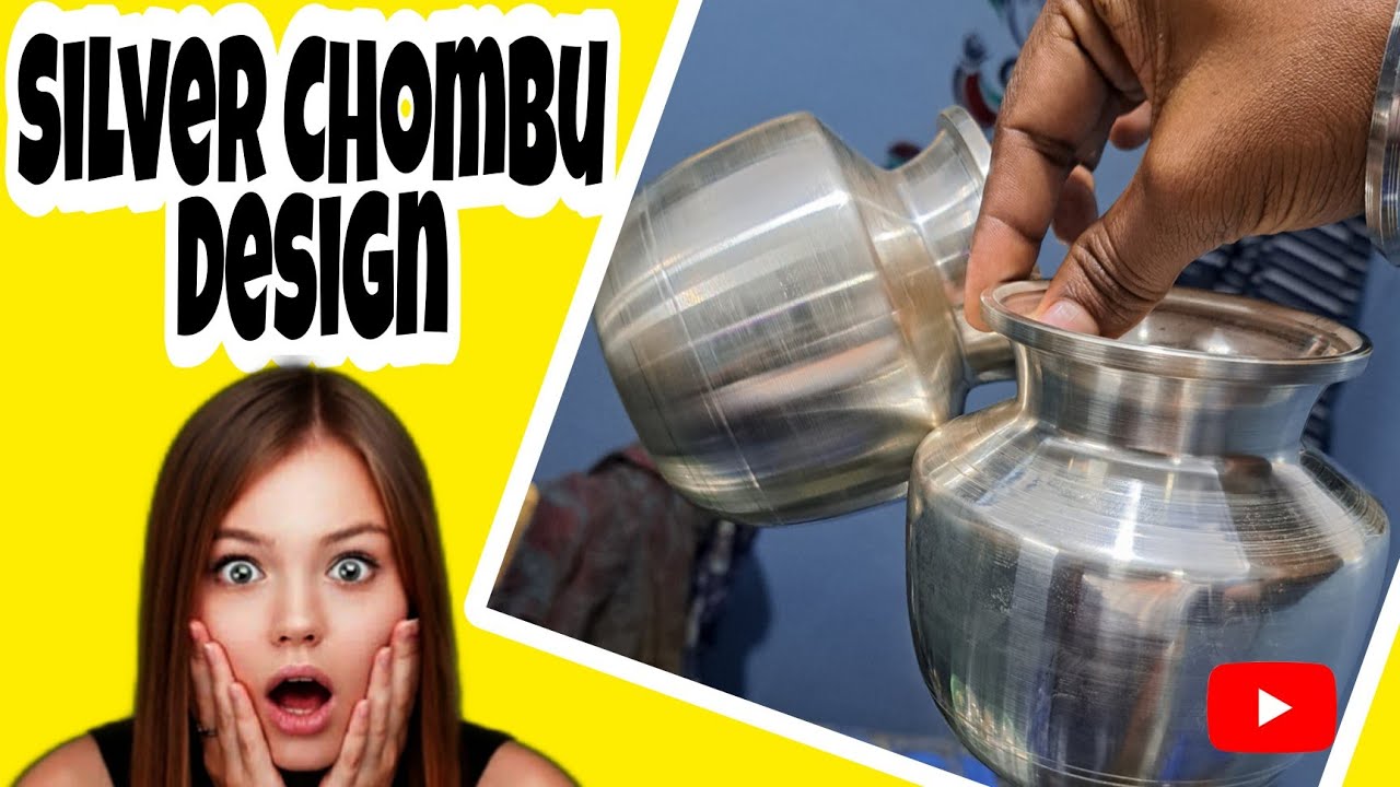 Silver Chombu making | silver utensils | silver work | spinning machine | silver rate | silver