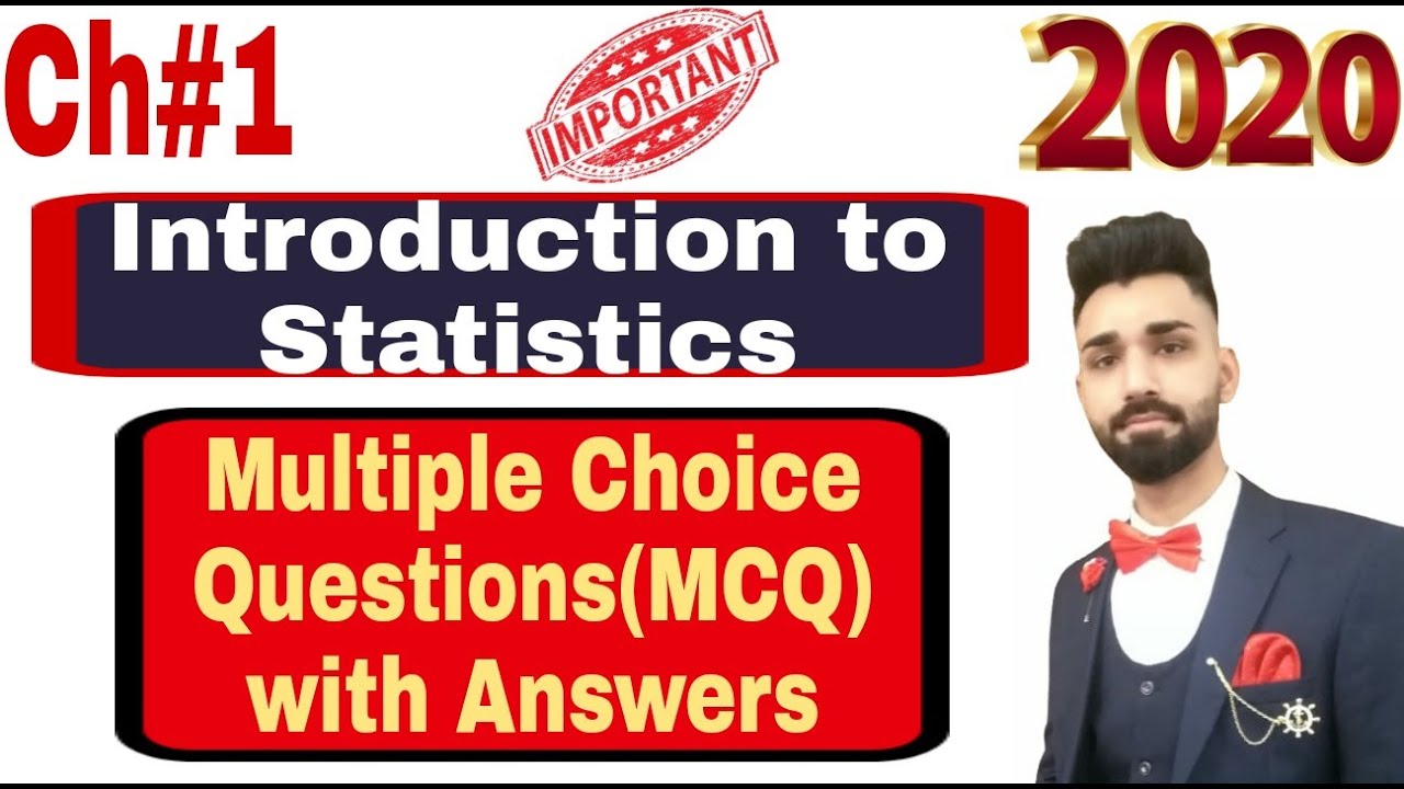 Introduction of Statistics Multiple Choice Questions(MCQ) Class 11 2020 | Statistics Expert