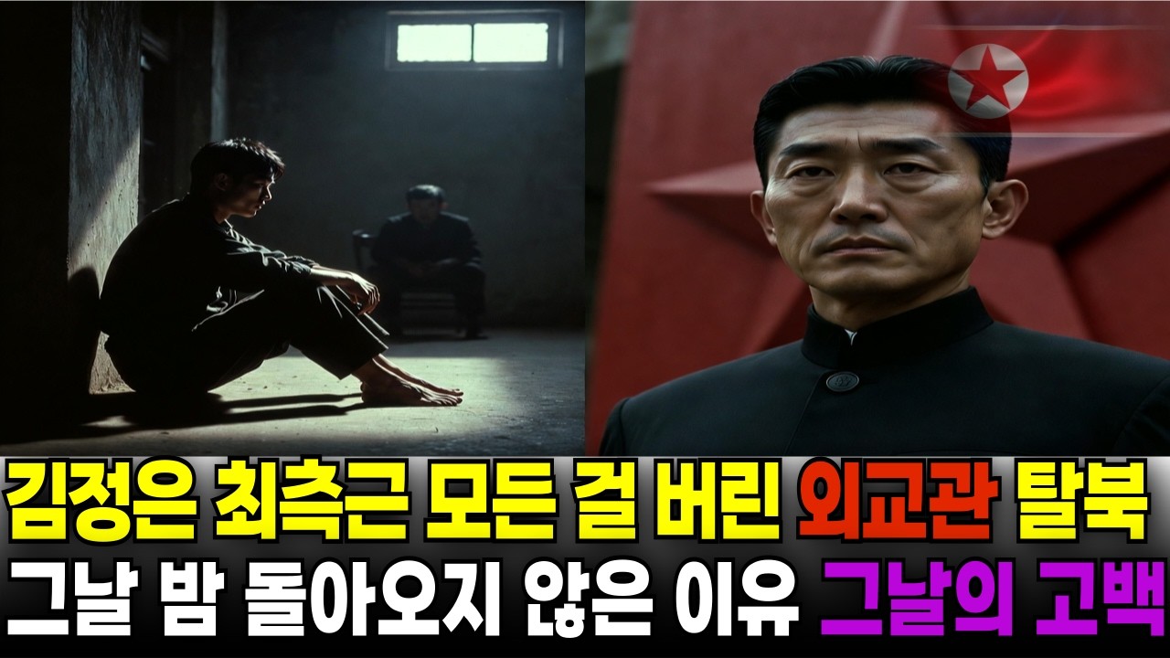 북한 김정은 최측근 외교관 탈북 , 김정일 최고지도자 사망 , 나는 눈물이 나지 않았습니다.[탈북사연][북한사연][탈북스토리][북한]