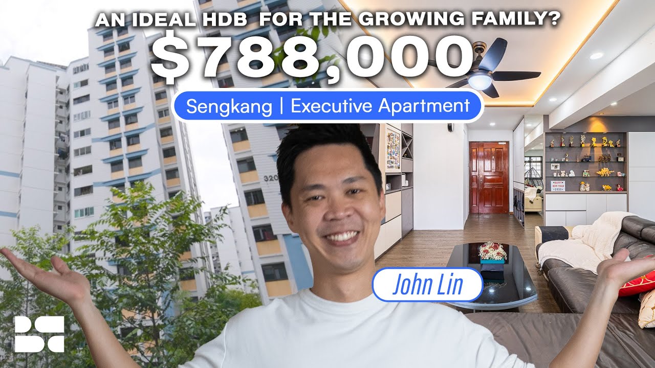 Singapore Executive Apartment | 320C Anchorvale Drive | $788,000 | bleubricks By PLB | John Lin