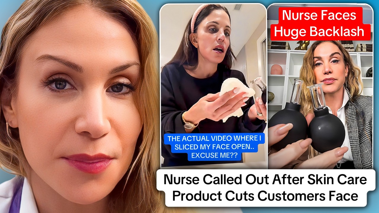 TikTok Nurse Faces Huge Backlash After Product Cuts Customers Face